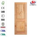 36 po x 84 po Placage en panneaux Knotty 2 Planche Plateau en bois massif Plateau intérieur en grille